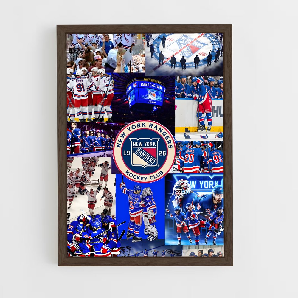 Poster Rangers United – affiche Hockey sur glace (vue 5)